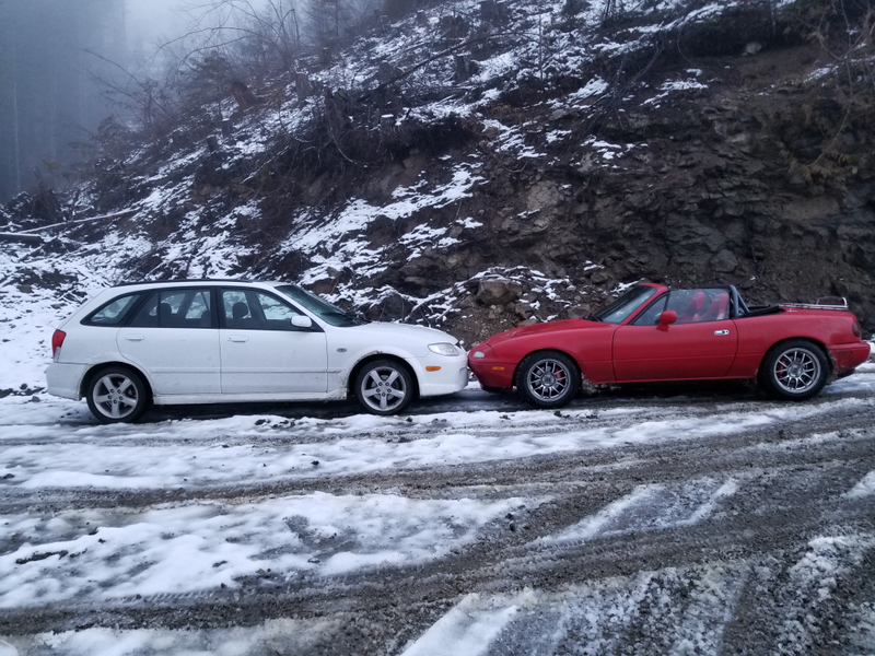 Illustration for article titled Miata vs. Nature - trial of the offroadster
